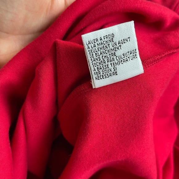 Red Polo Dress by Talbots Cotton Work Summer Size XL - Picture 14 of 14